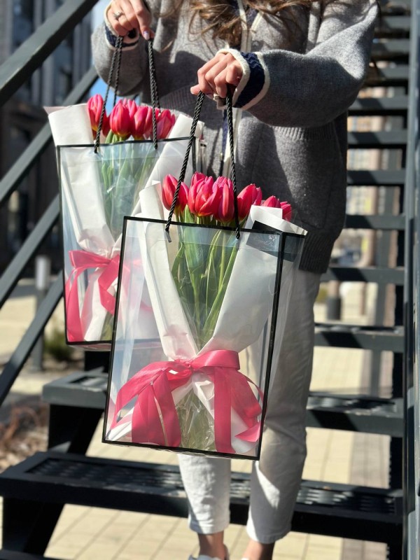 Тюльпаны в сумочке